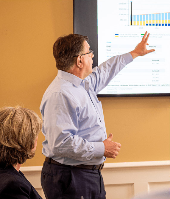 don ciampi presenting to client